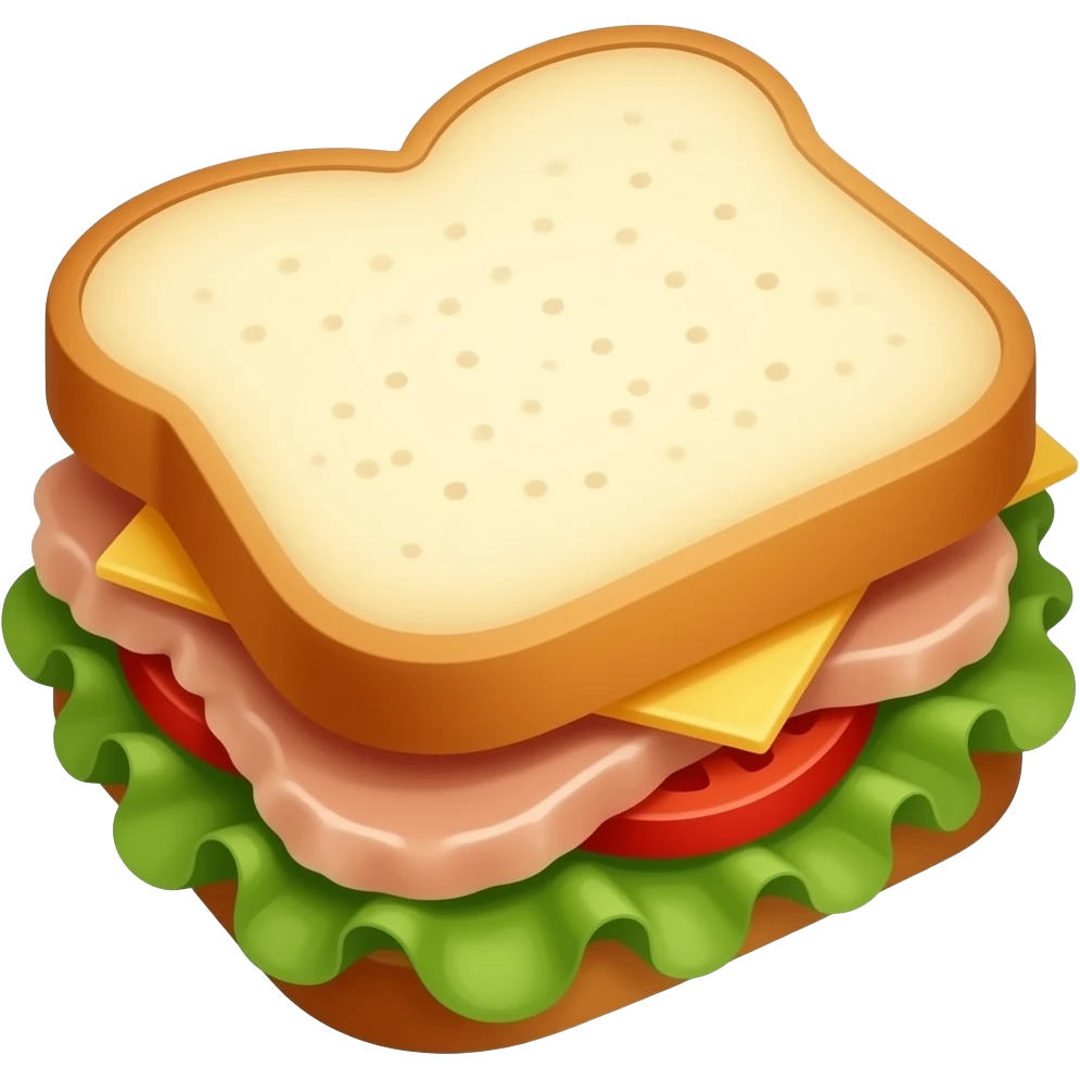 Tuna sandwich emoji