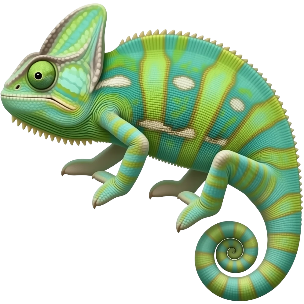 Caméléon emoji