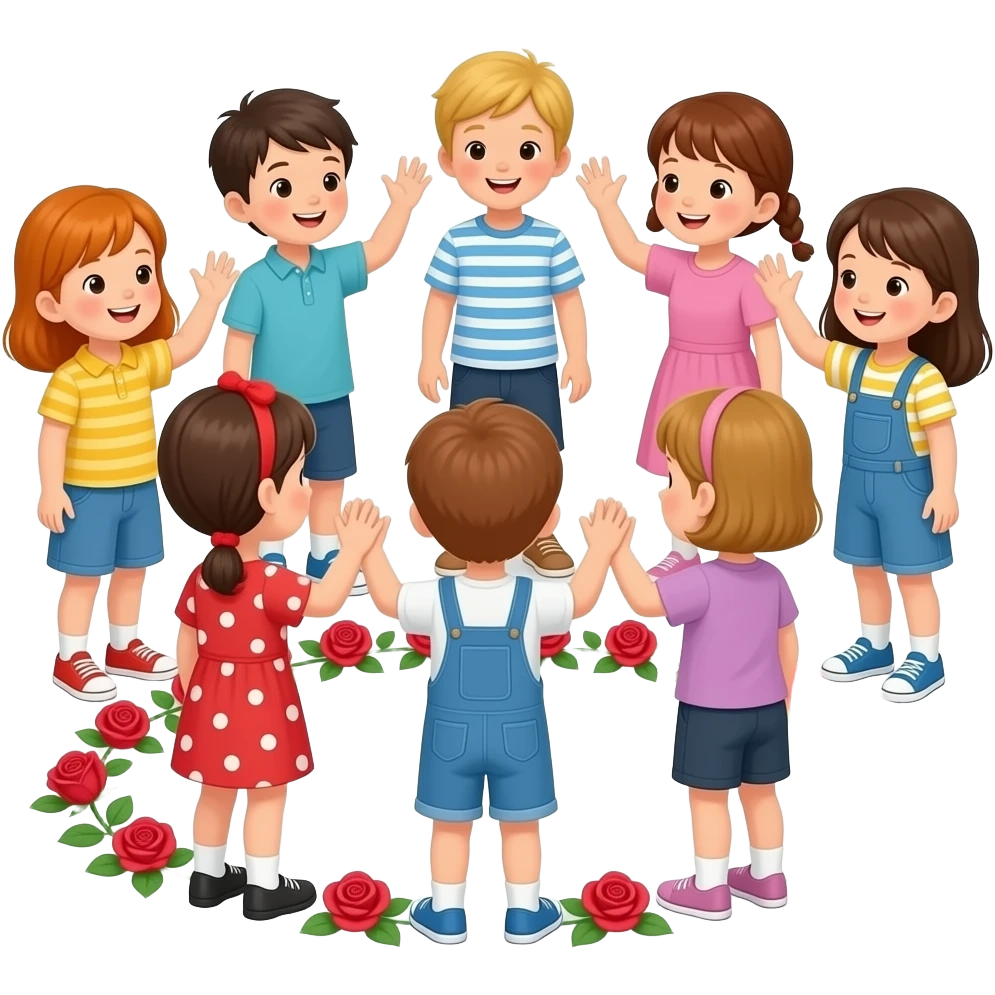 Ringa ringa roses emoji