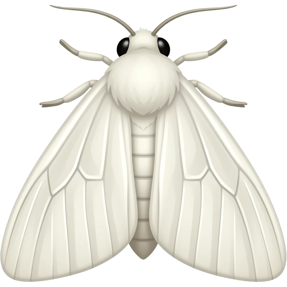 White Moth emoji