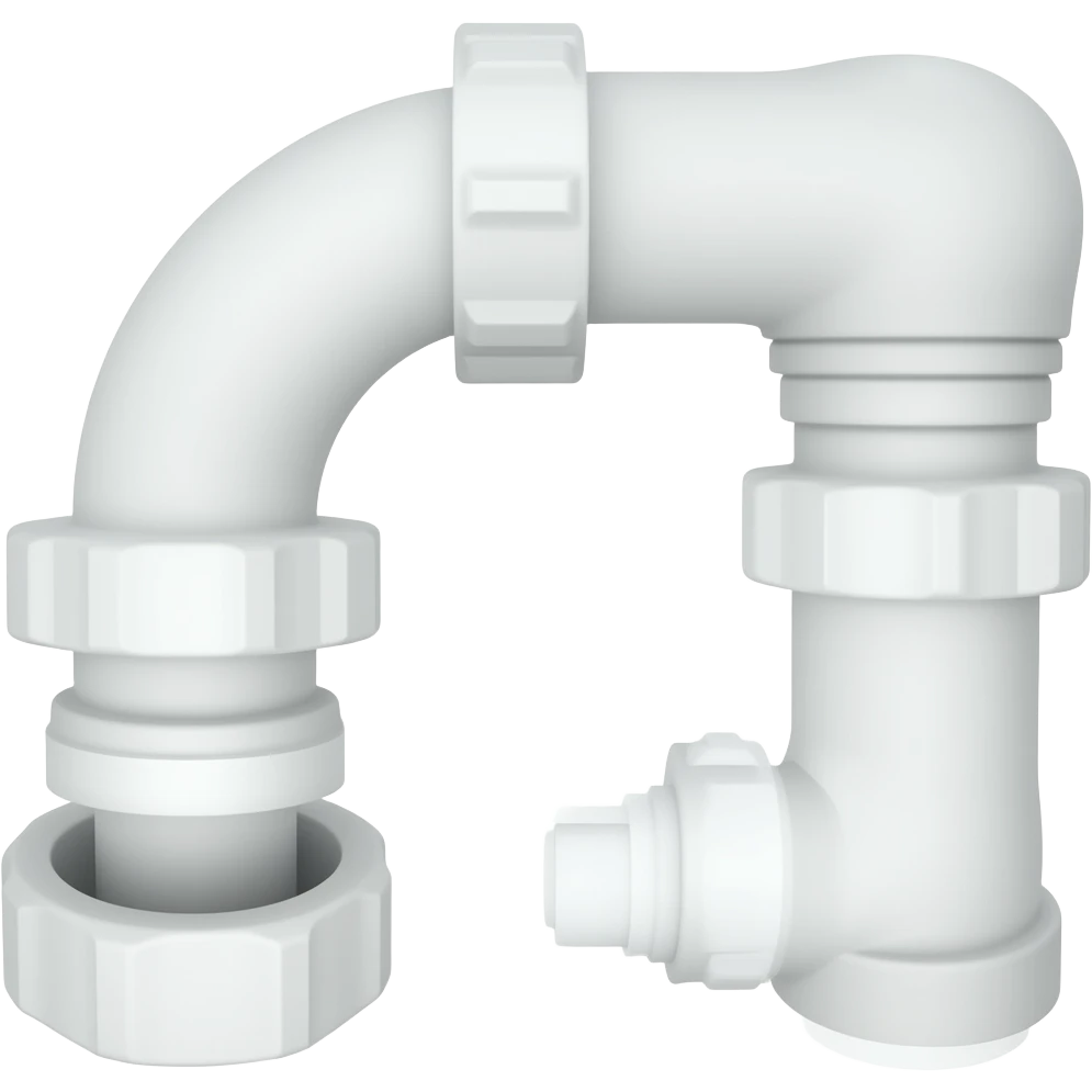 white plumbing system emoji