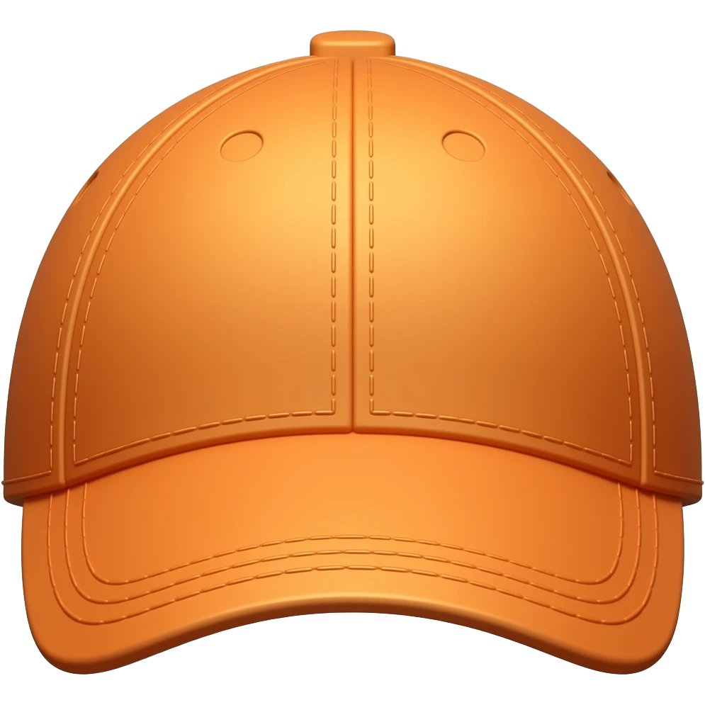 Orange cap emoji