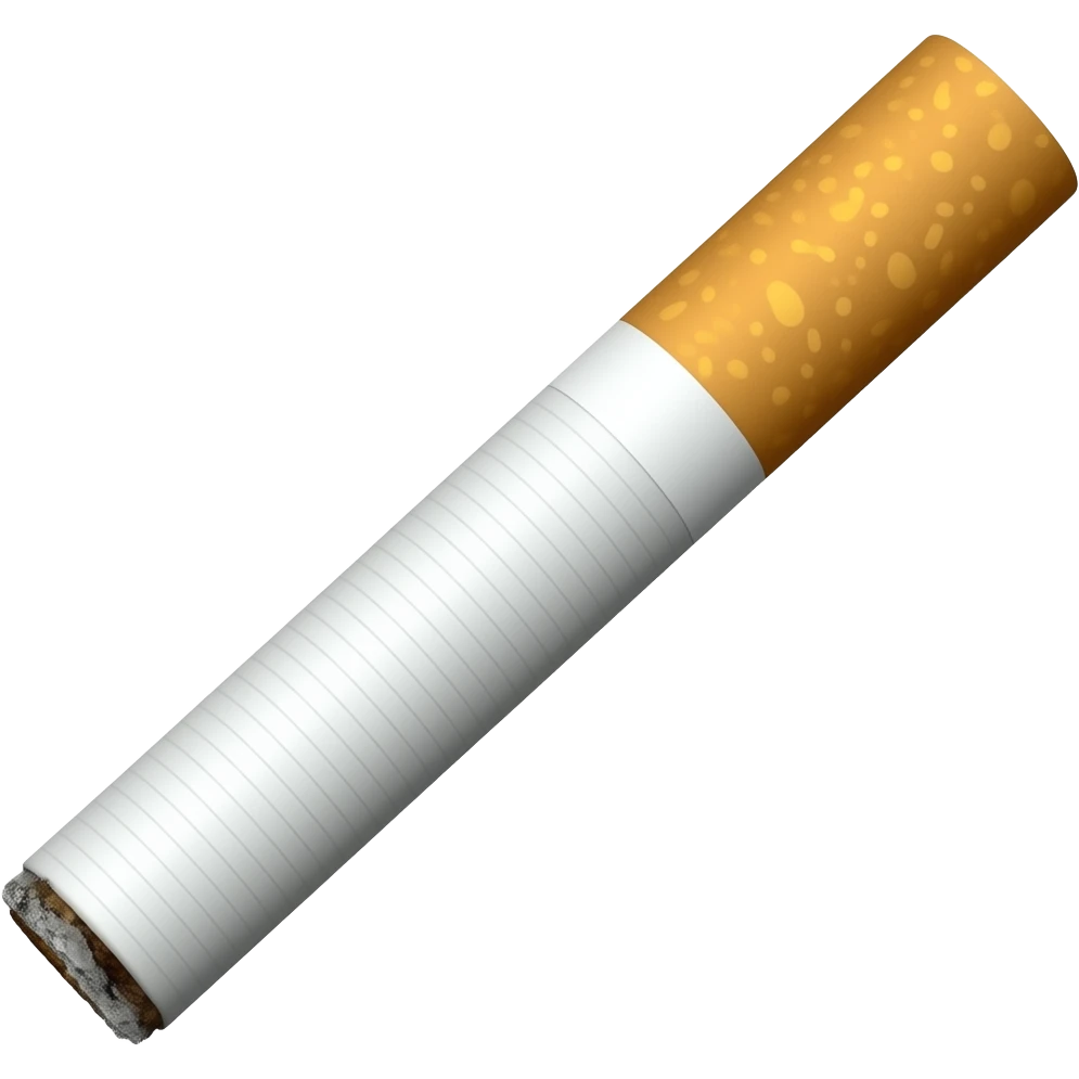 a white cigarette emoji