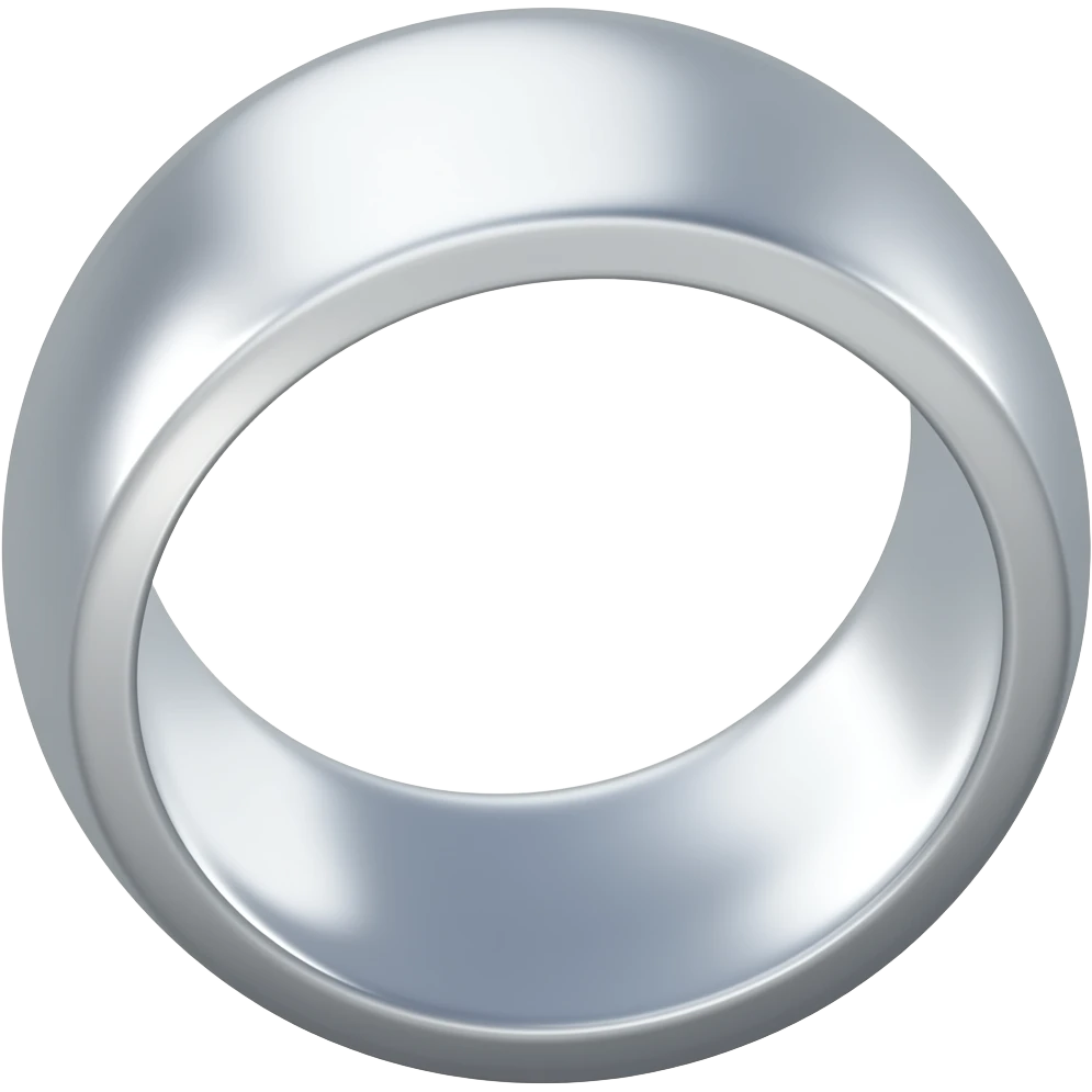 Sølvringe 💍 emoji