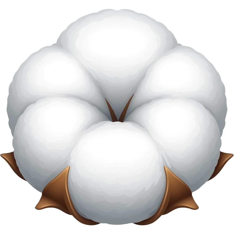 Cotton puff emoji