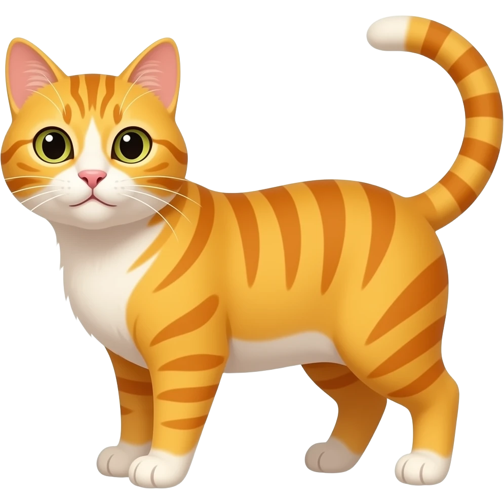 Yellow cat emoji