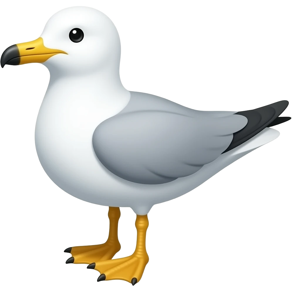 Seagulls as shoes emoji