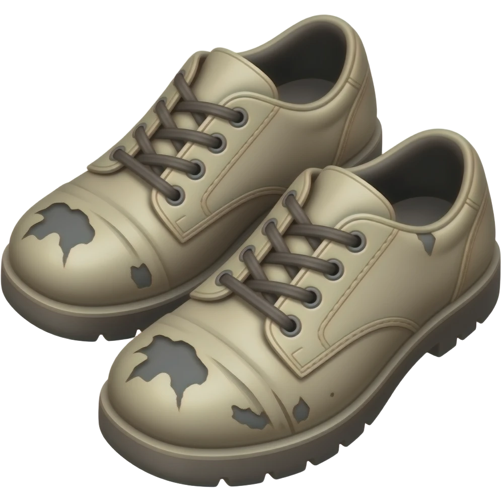 dirty shoes emoji