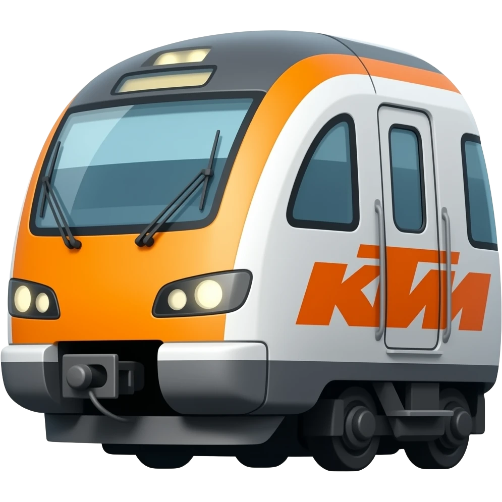 KTM train emoji