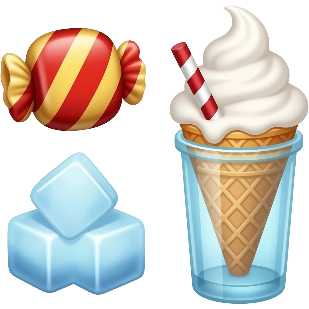 🍬🍧🧊 emoji
