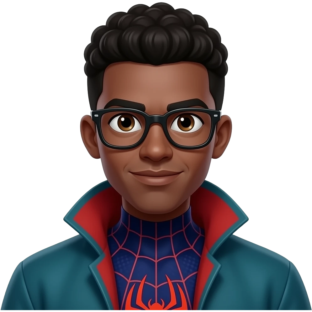 The Prowler from spiderman across the spider verse emoji