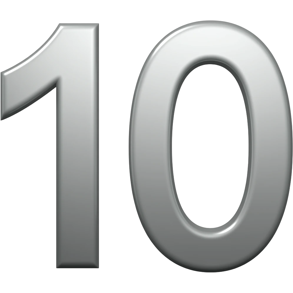 10 number emoji