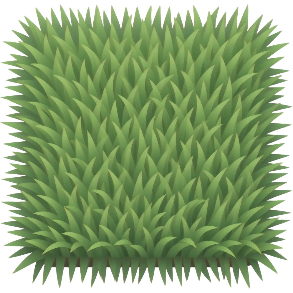 Grass tile emoji