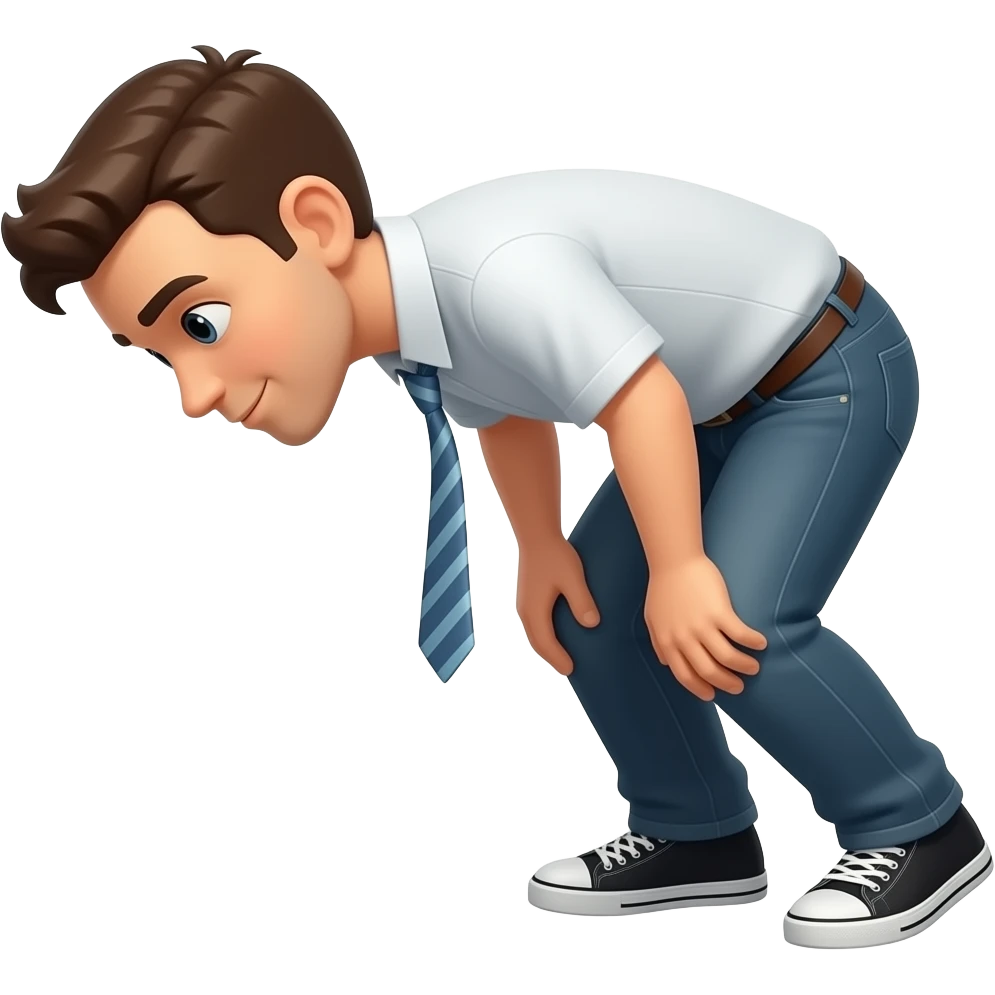 Bent over emoji