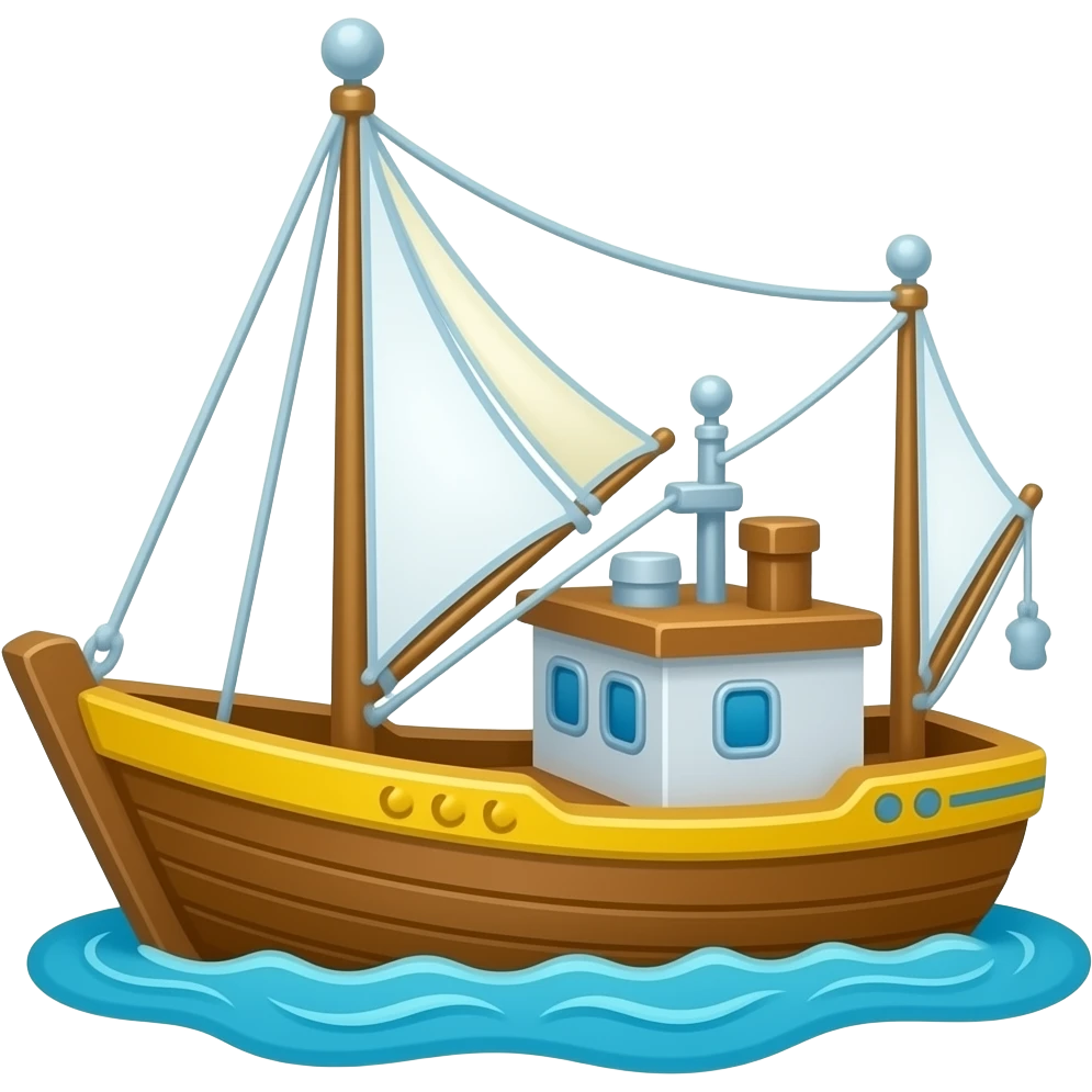boat fishing emoji