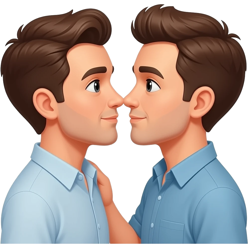 Un homme qui nique un autre homme emoji
