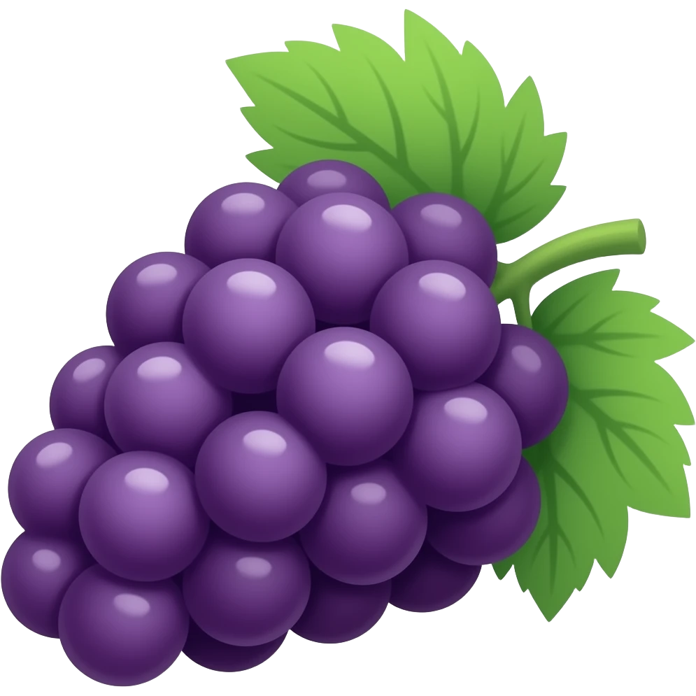 Grape emoji