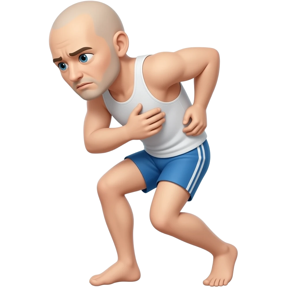 Pull a muscle emoji