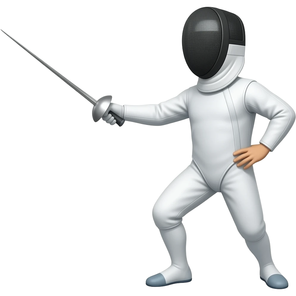 Fencing emoji