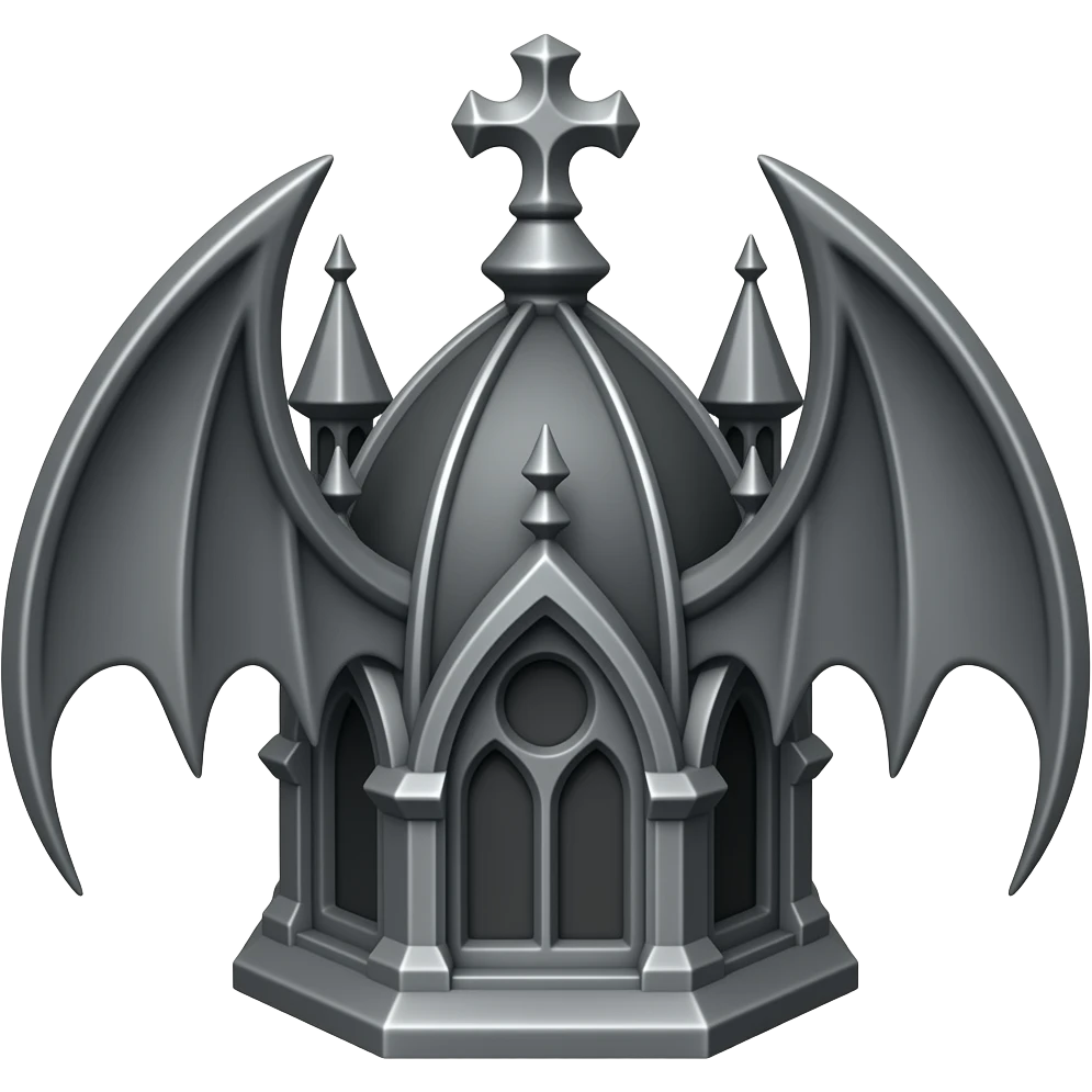 Gothic-style object emoji