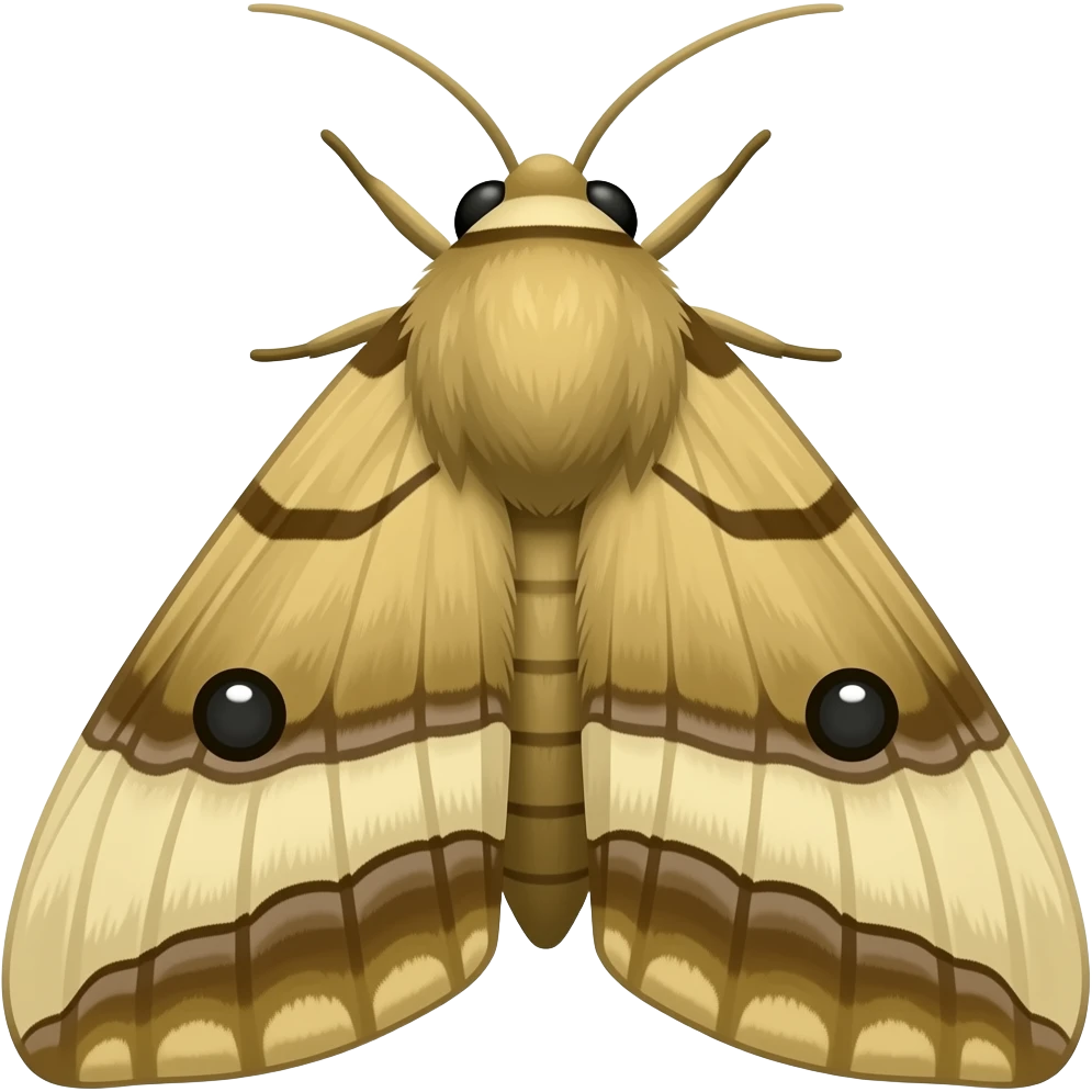 Moth emoji