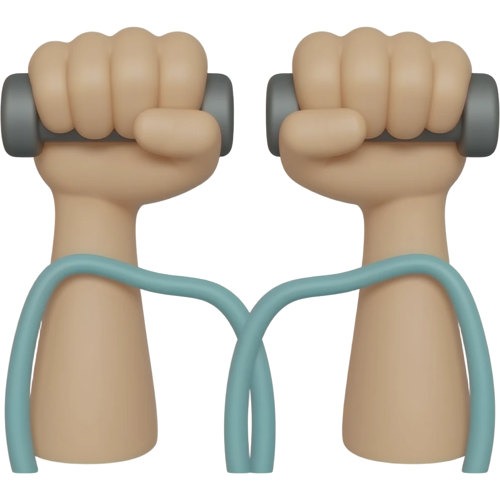 exercise bands emoji