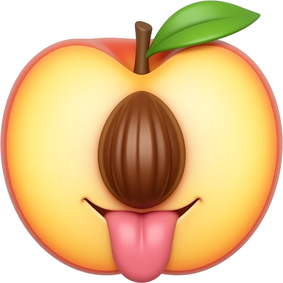 🍑👅 emoji