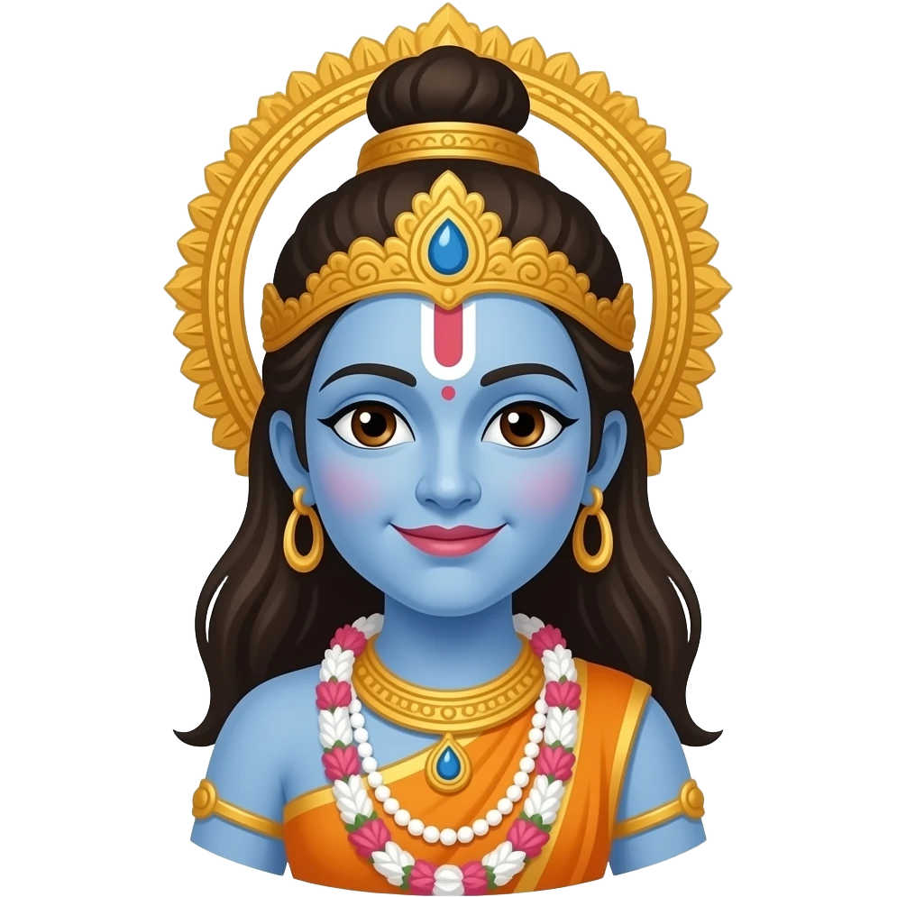 Kali from Hindu Mythology emoji