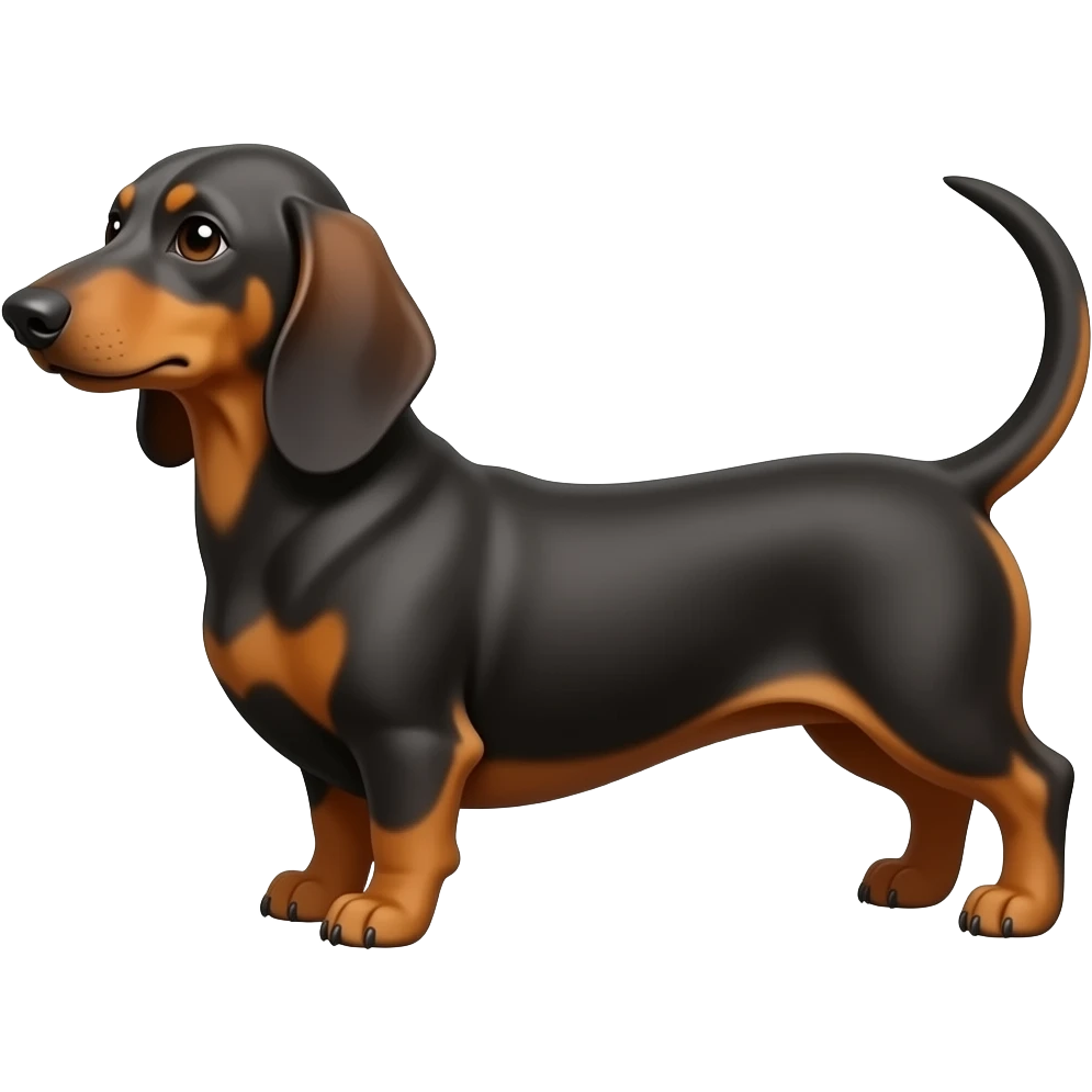 super long dashhound emoji