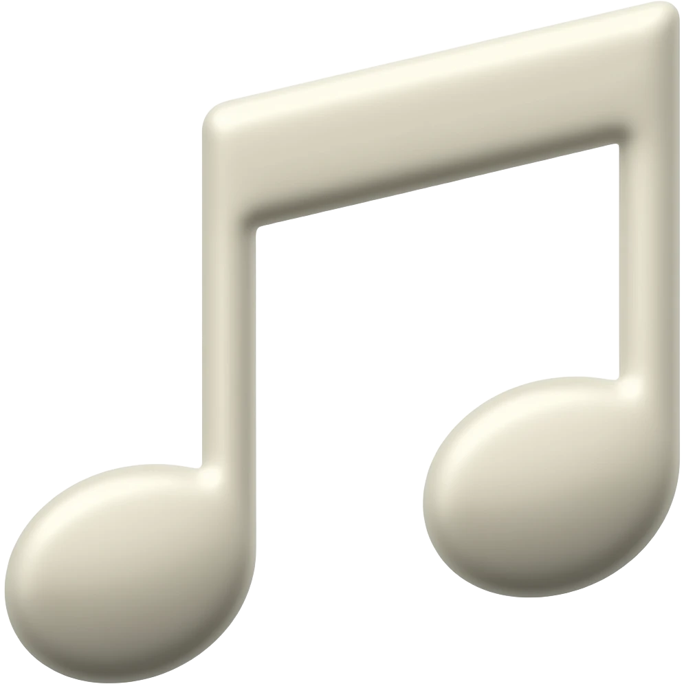 Music note emoji