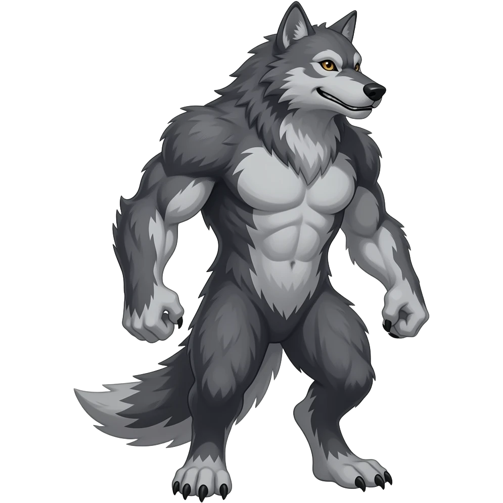 Werewolf emoji