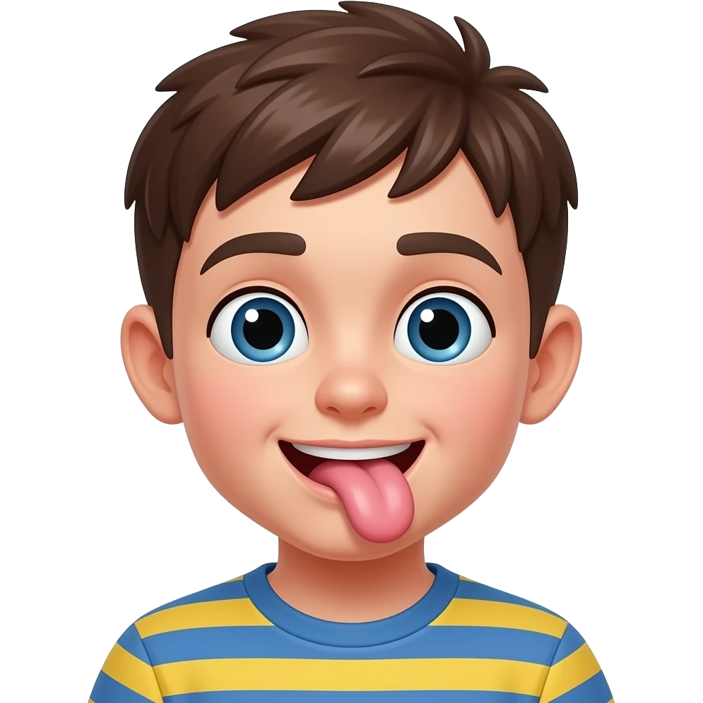Boy sucking on a dick emoji