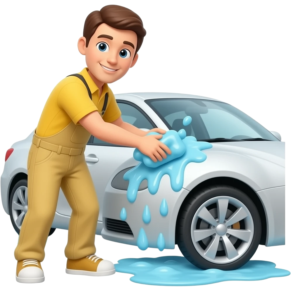 wash cars emoji
