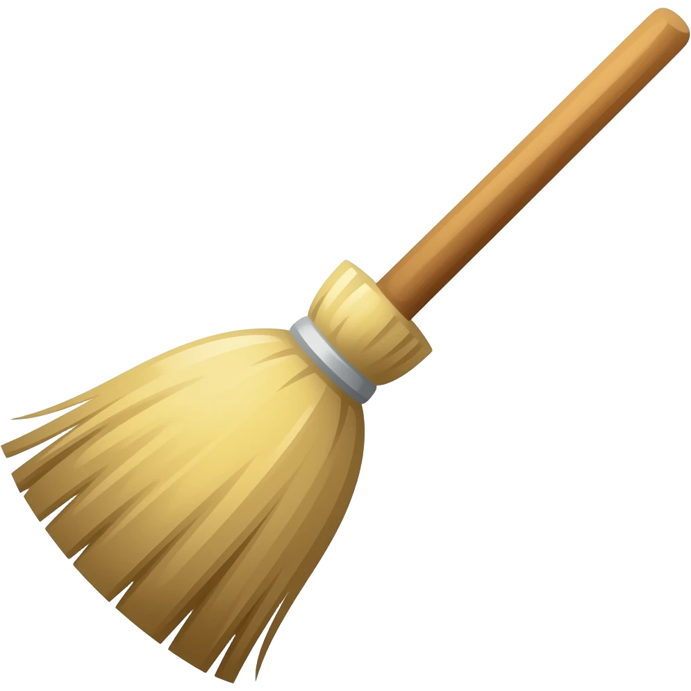 Broom emoji
