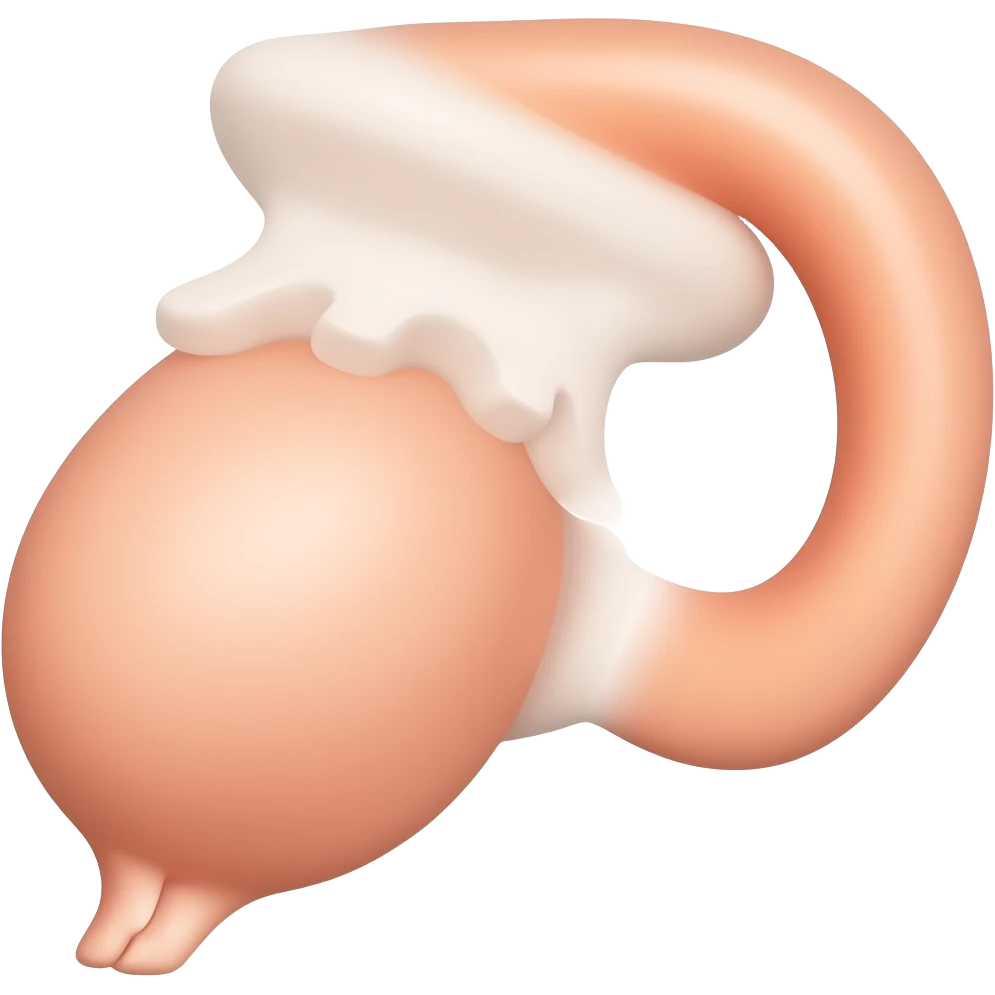 A man genetalia emoji
