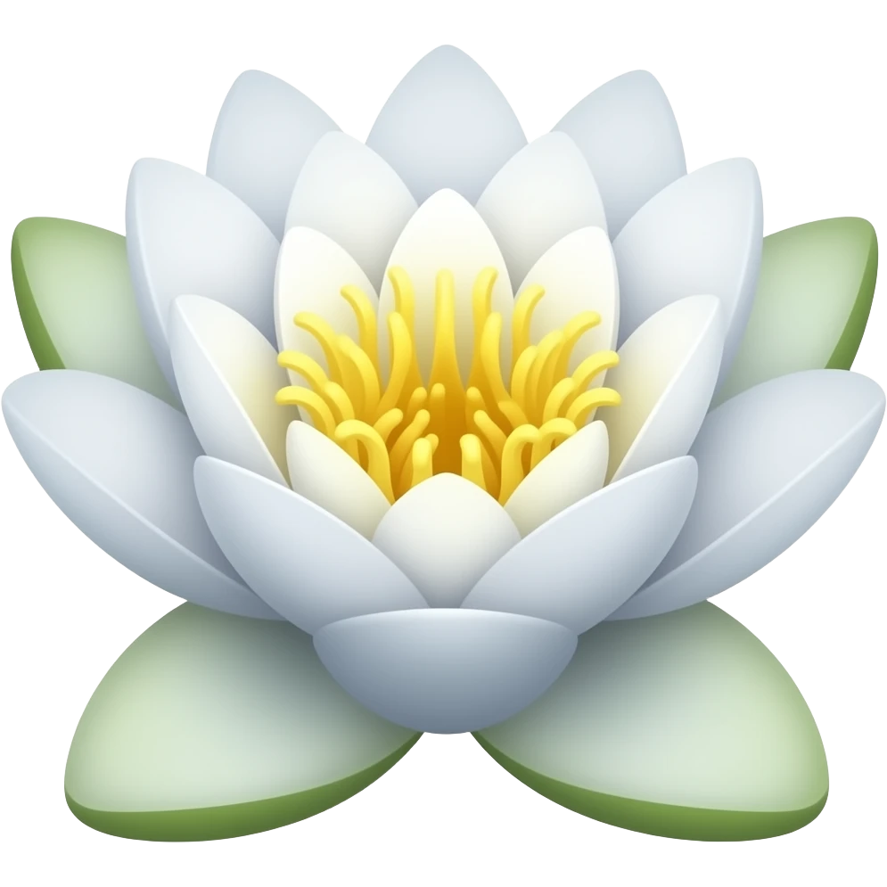 Water lilies emoji