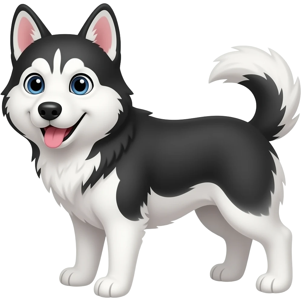 no bite husky emoji