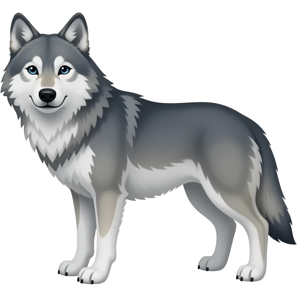 Wolf emoji