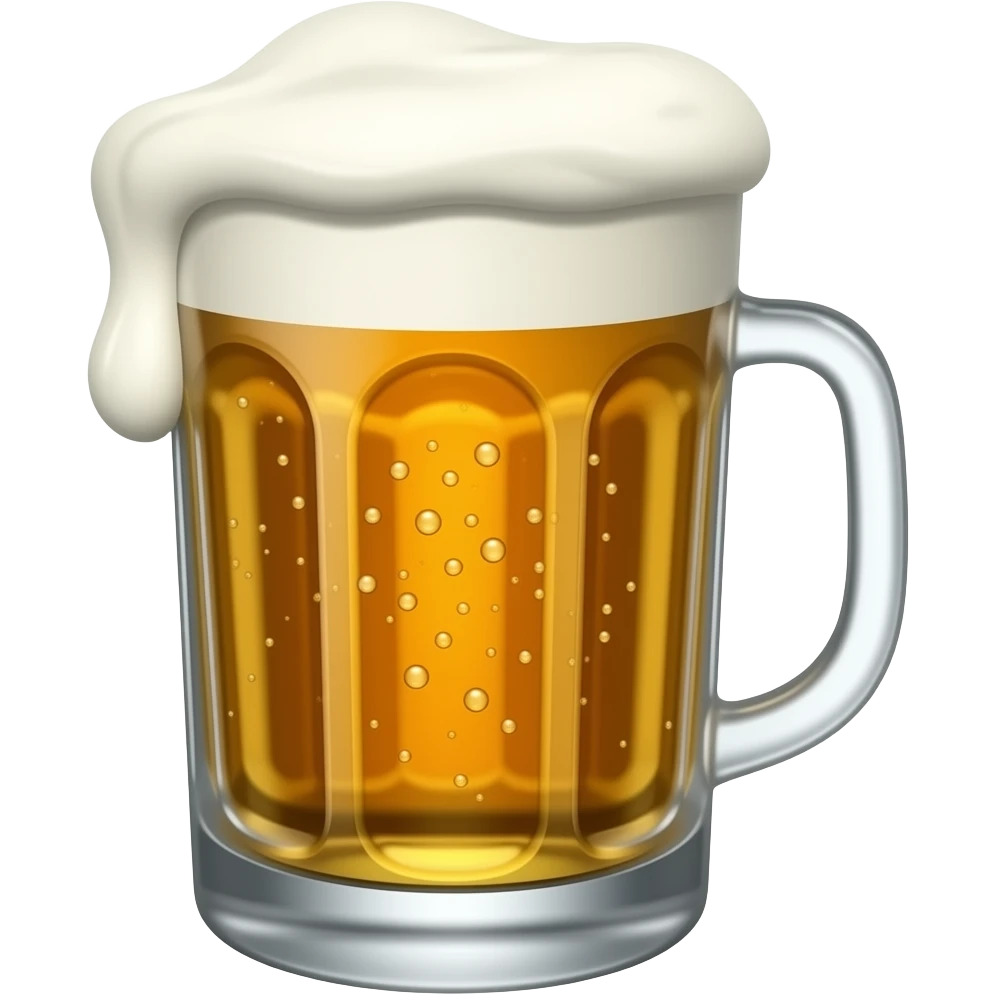 black beer emoji