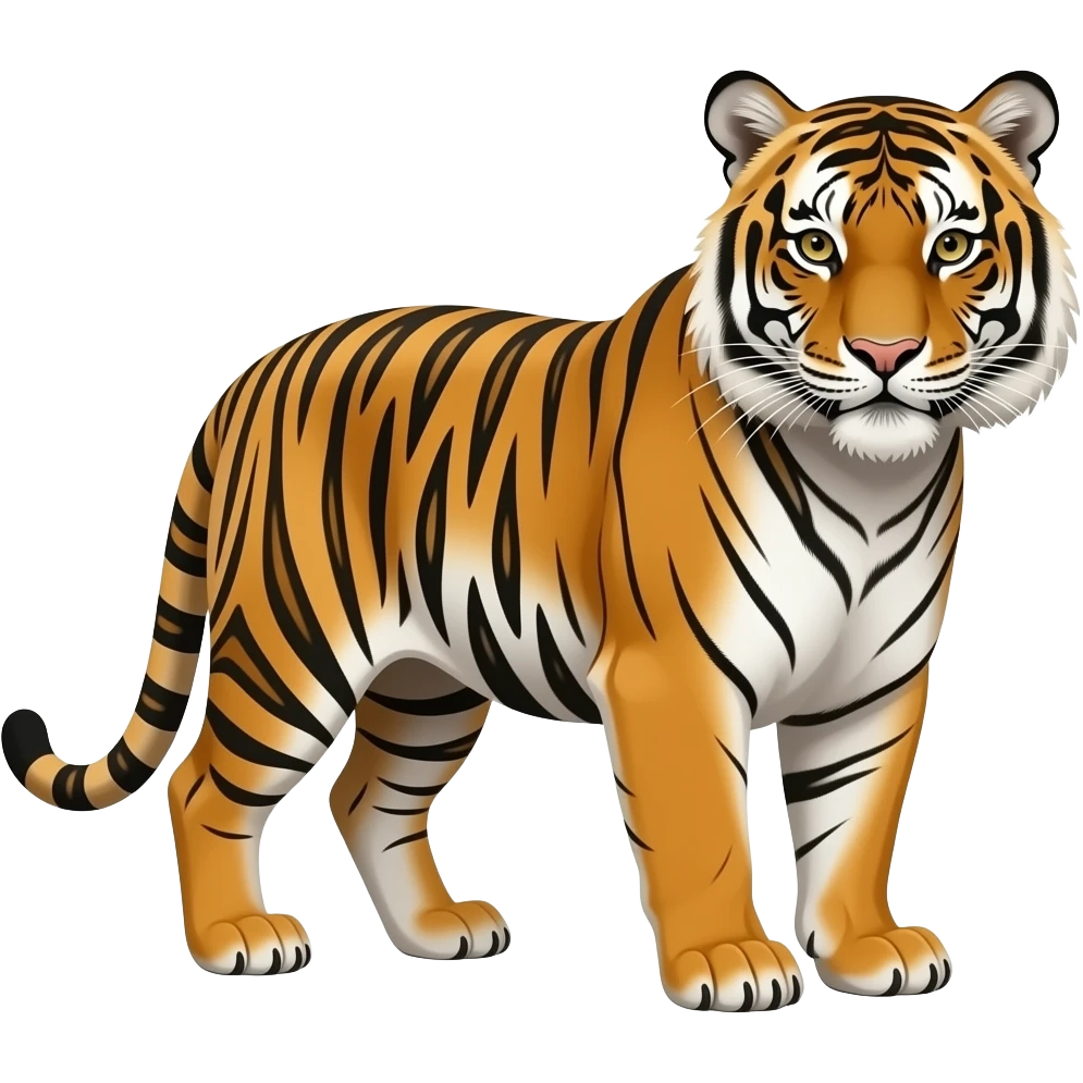 Siberian tiger emoji