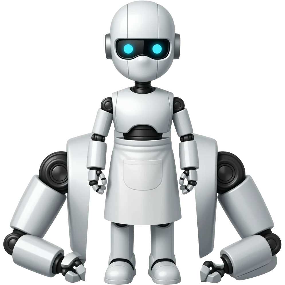 robot cooking emoji
