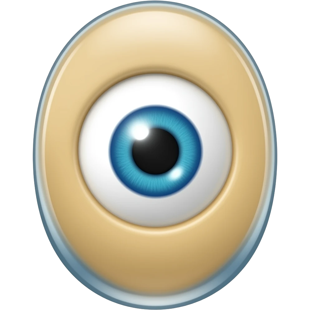 A number zero with one eye emoji