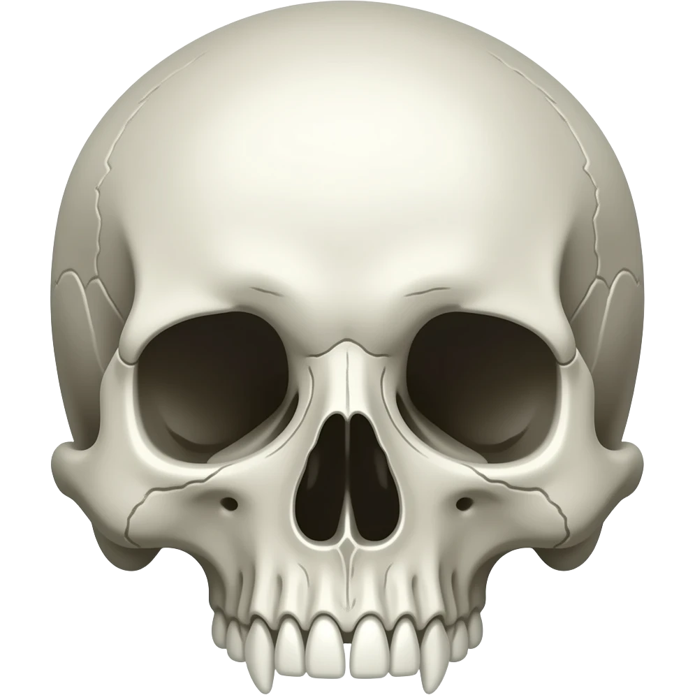 crow skull emoji