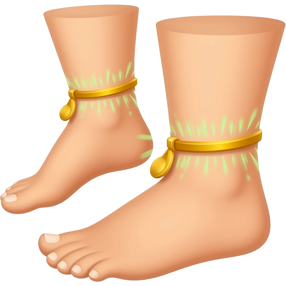 Anklets to Airwaves! emoji