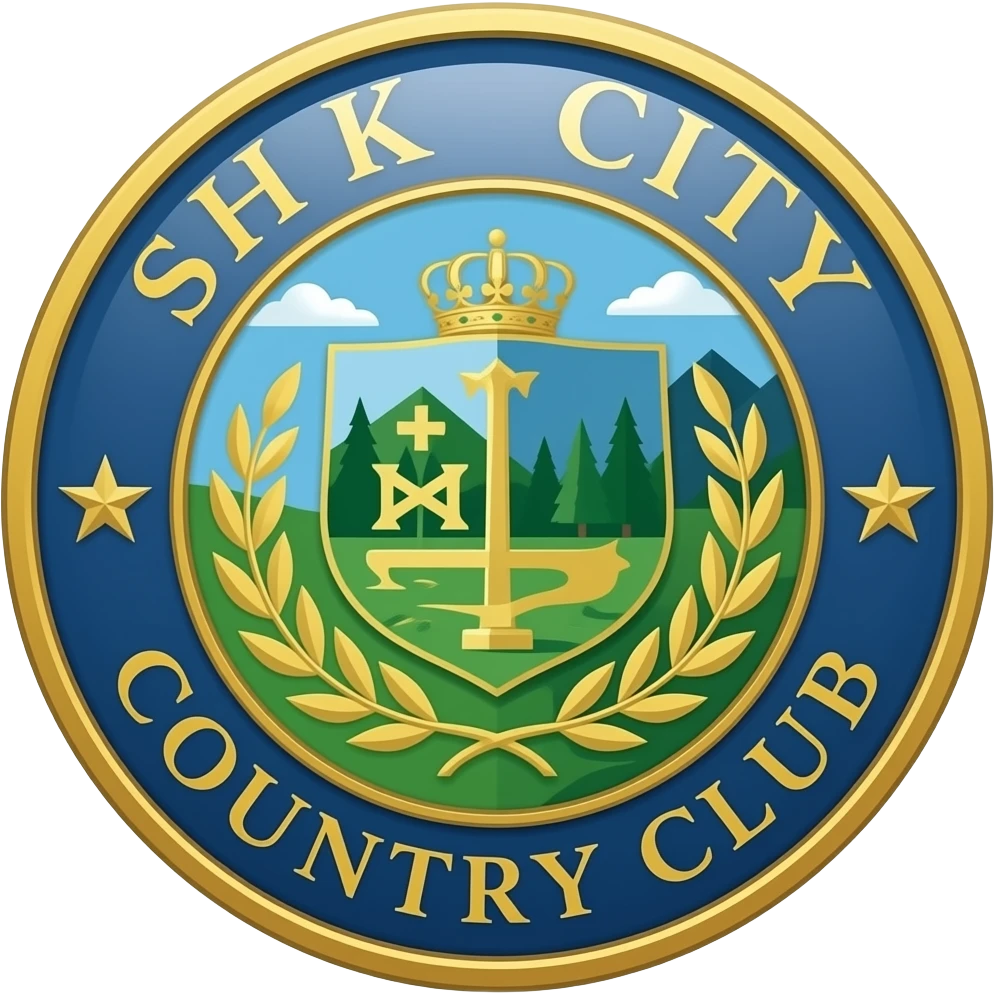 Skincity country club badge emoji