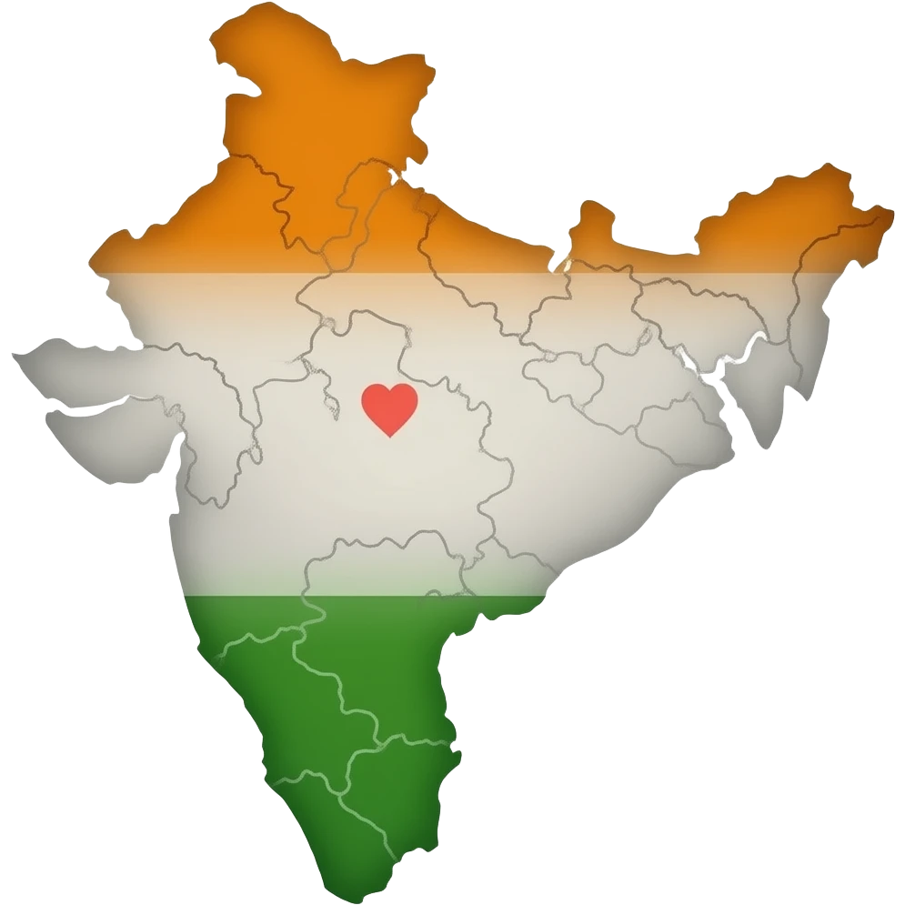 Gujarat Map Emoji emoji