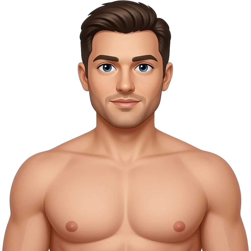 гигантские сиськи  у мужика emoji