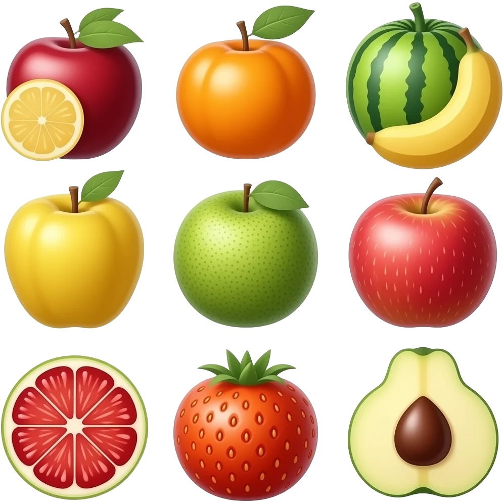 fruits emoji