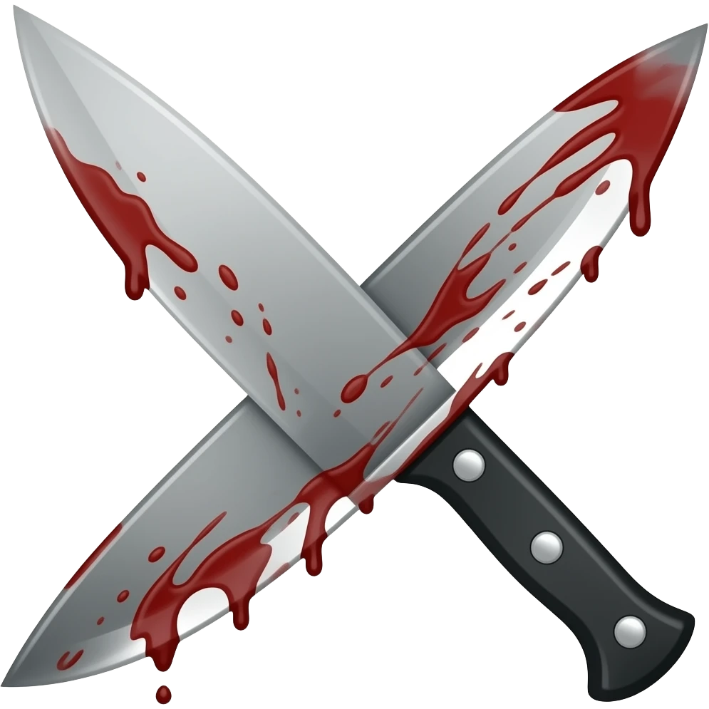 blood knife emoji