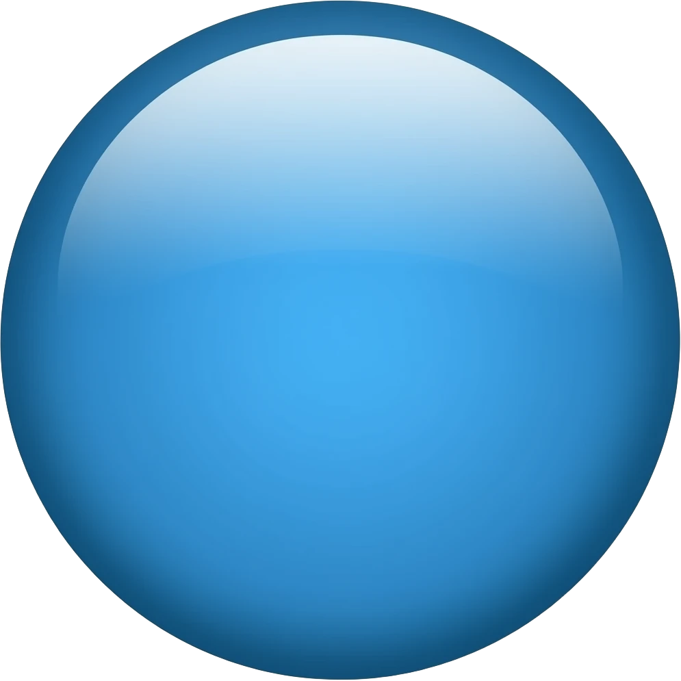 blue circle emoji